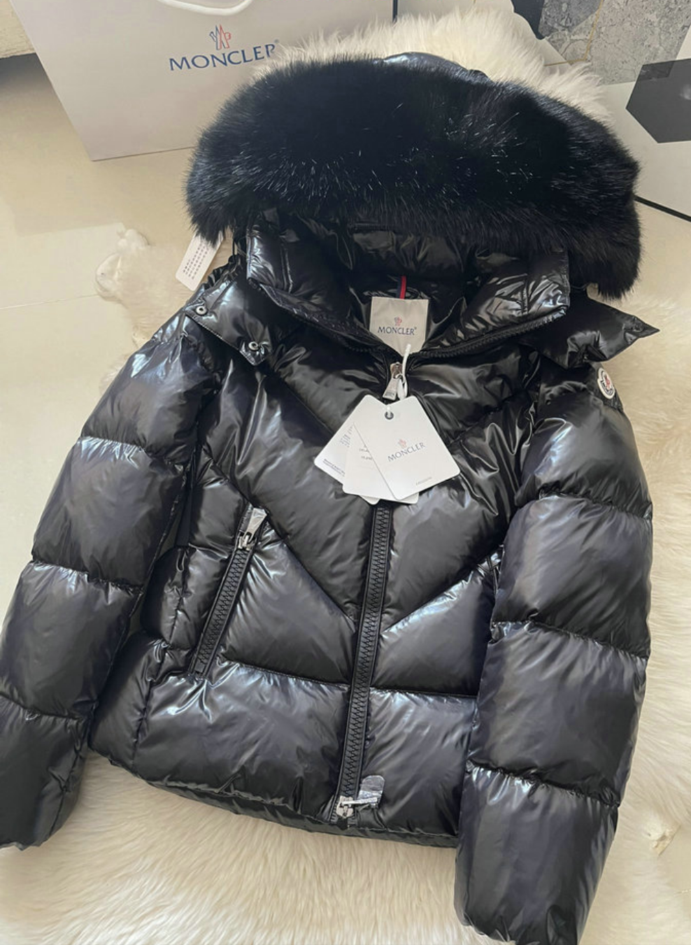 MNCLR DOWN JACKET BLACK