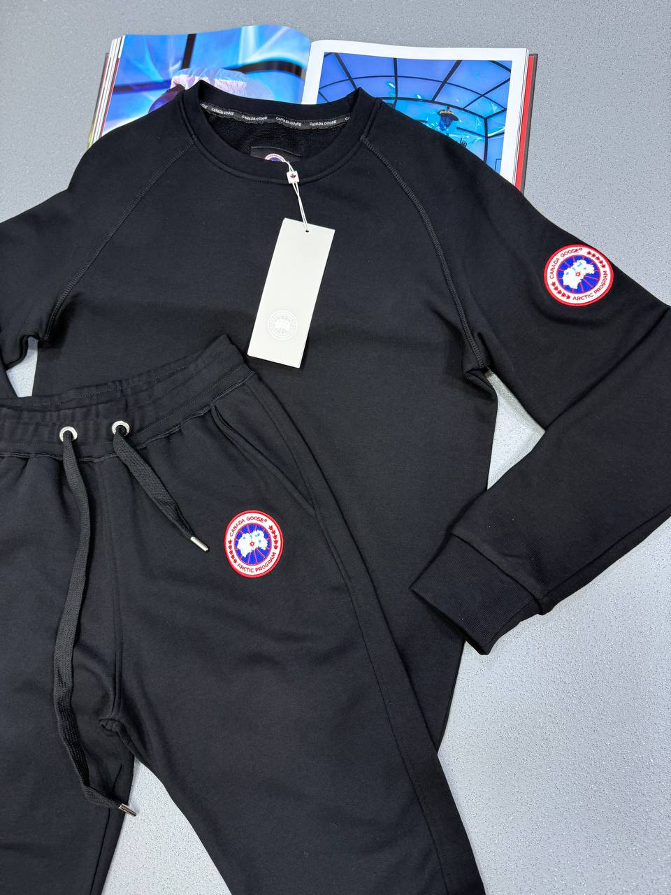 CG TRACKSUIT ROUNDNECK BLACK