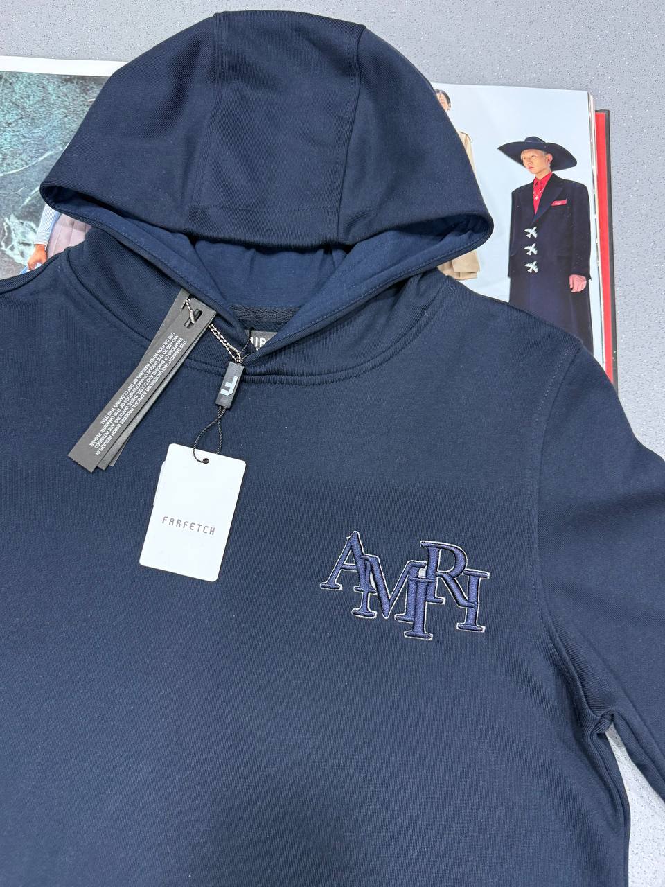 AMRI HOODIE NAVY