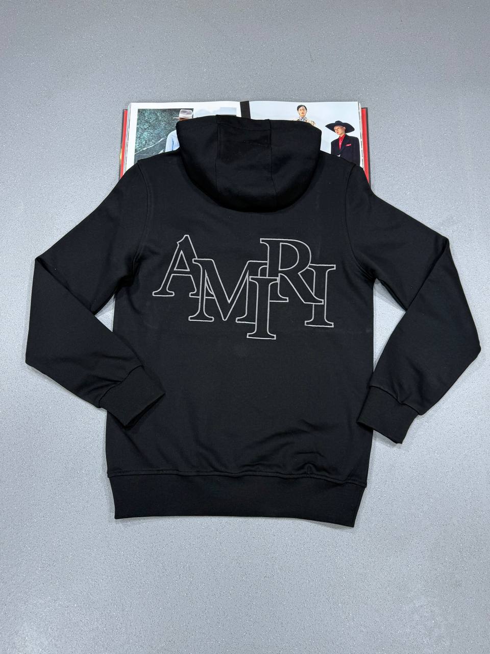 AMRI HOODIE BLACK