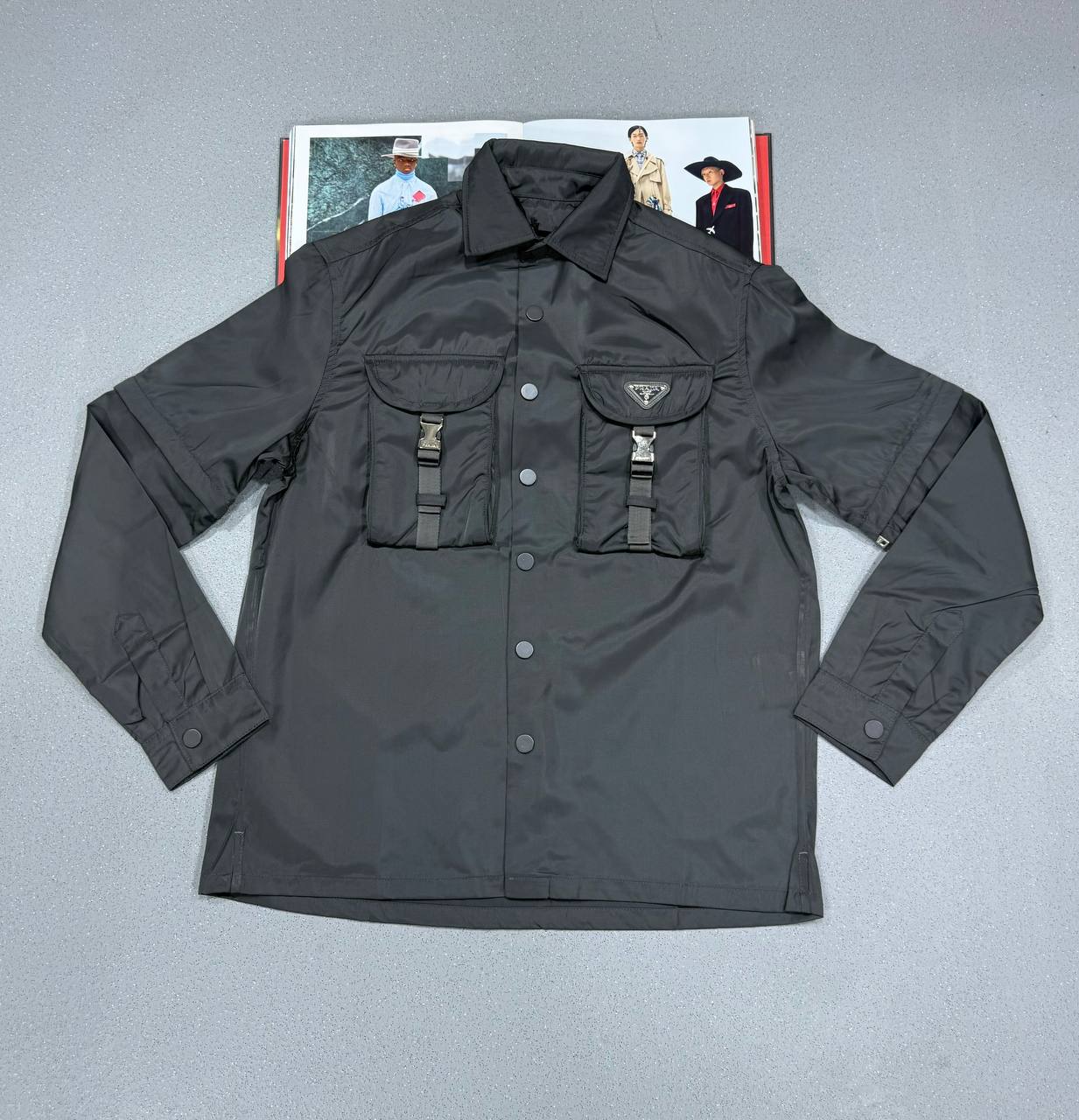 PDA OVERSHIRT GREY