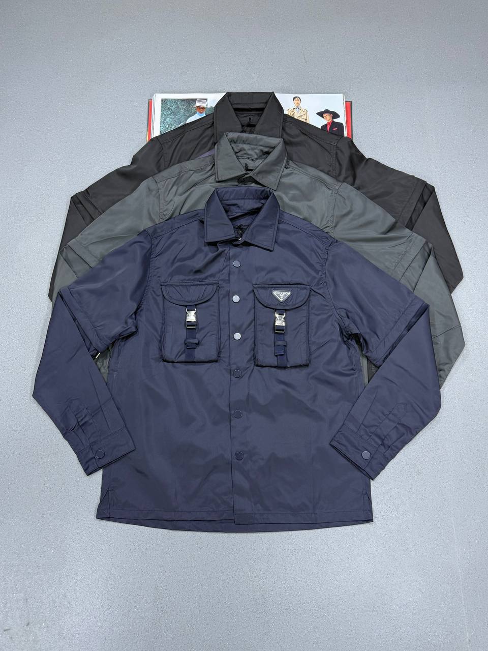 PDA OVERSHIRT NAVY