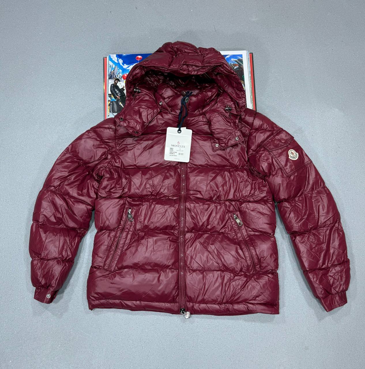 MAYA JACKET BURGUNDY