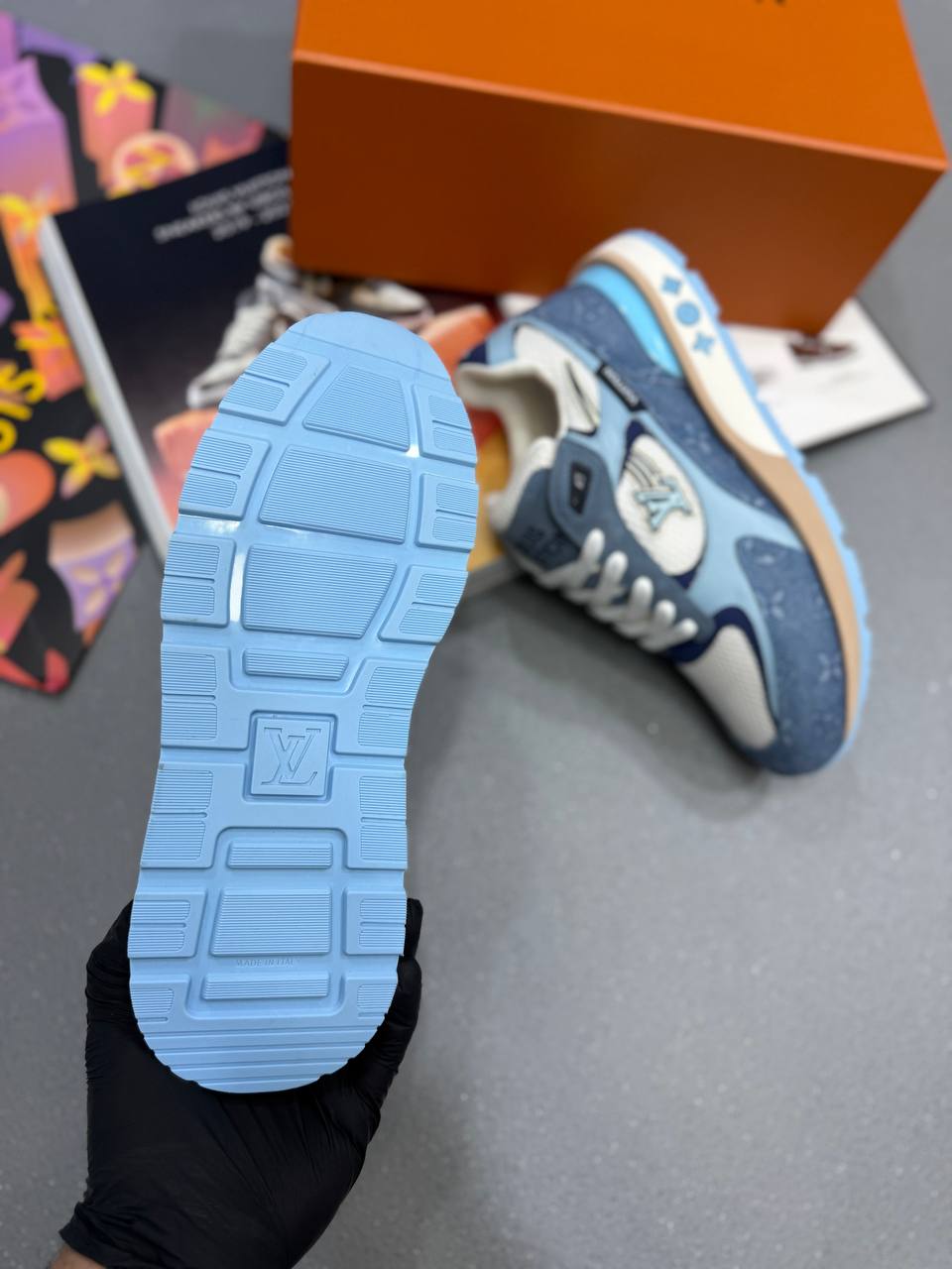 RUNAWAY TRAINERS BLUE