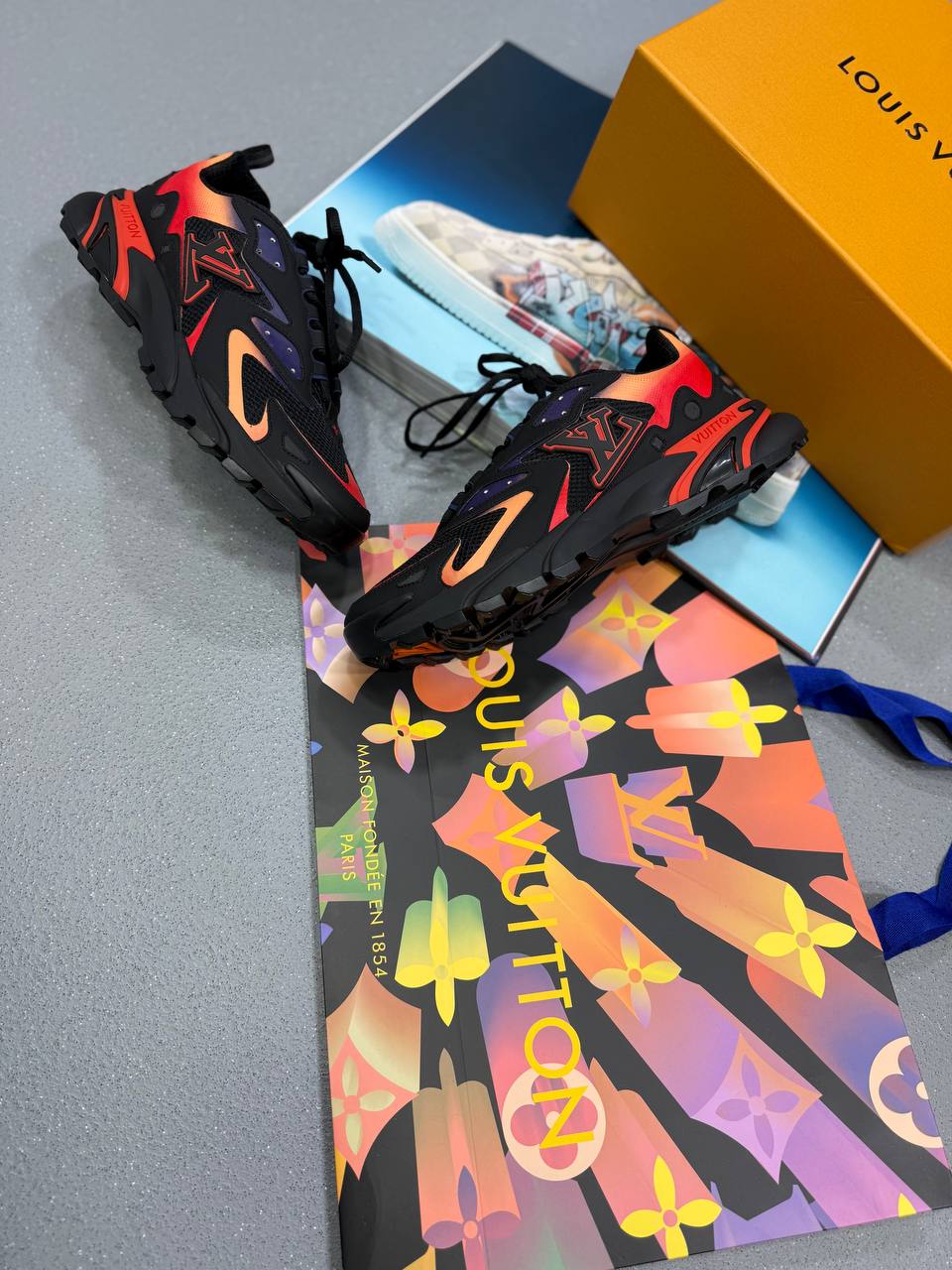 TACTICAL RUNNERS BLACK/ORANGE (PRE ORDER)