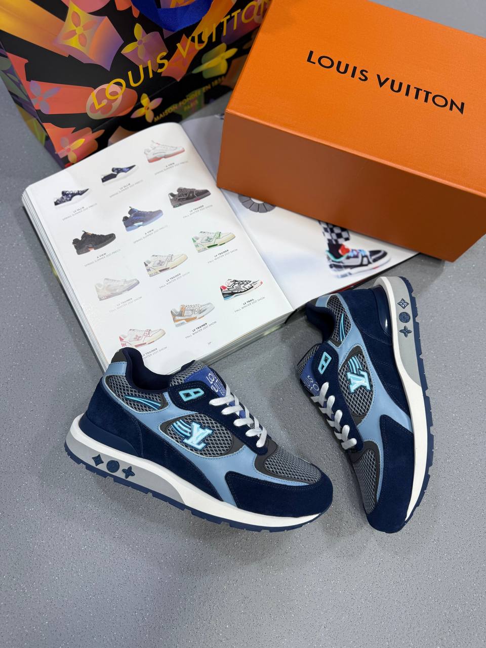 RUNAWAY TRAINERS BLUE/NAVY (PRE ORDER)