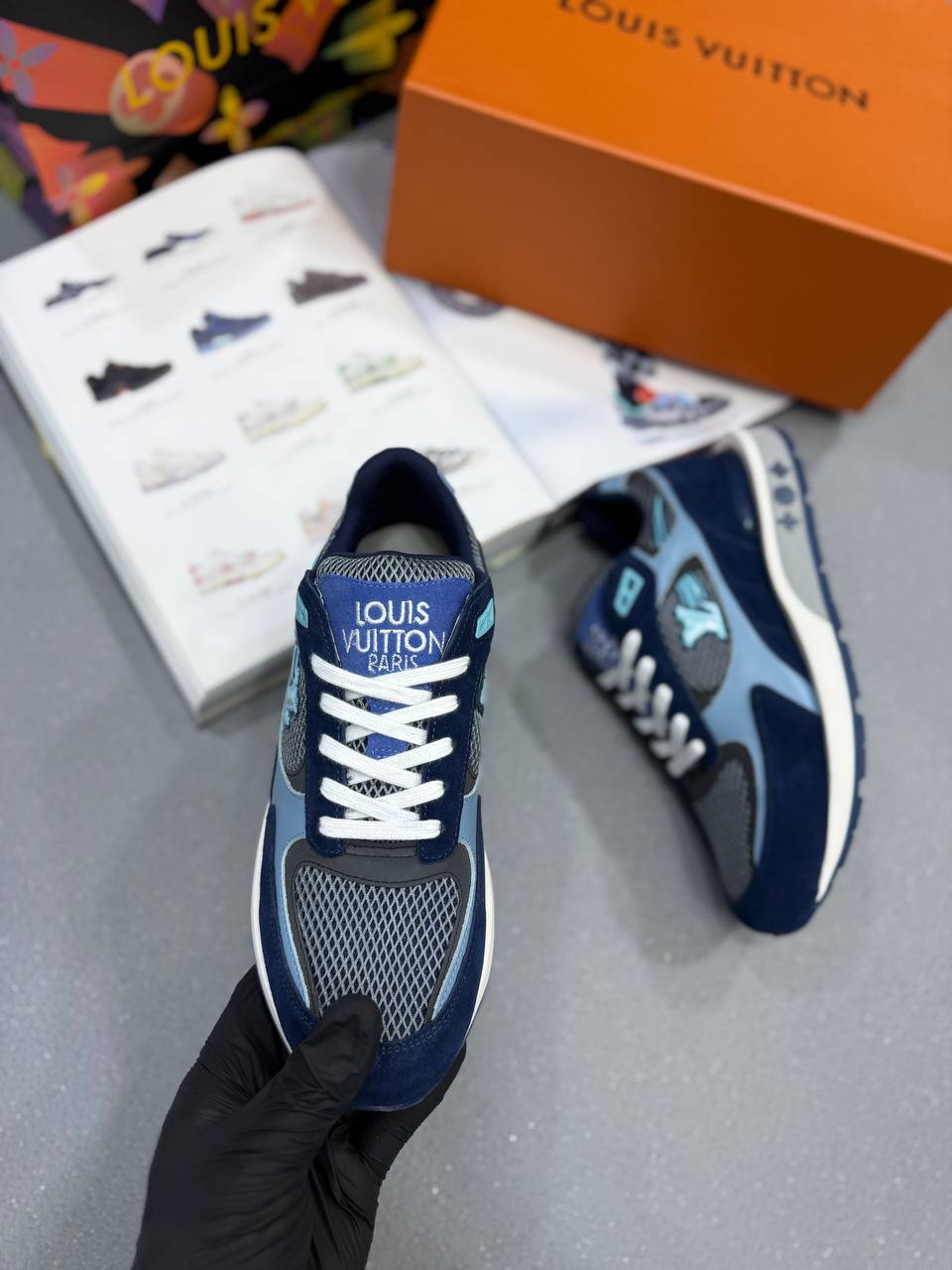 RUNAWAY TRAINERS BLUE/NAVY (PRE ORDER)