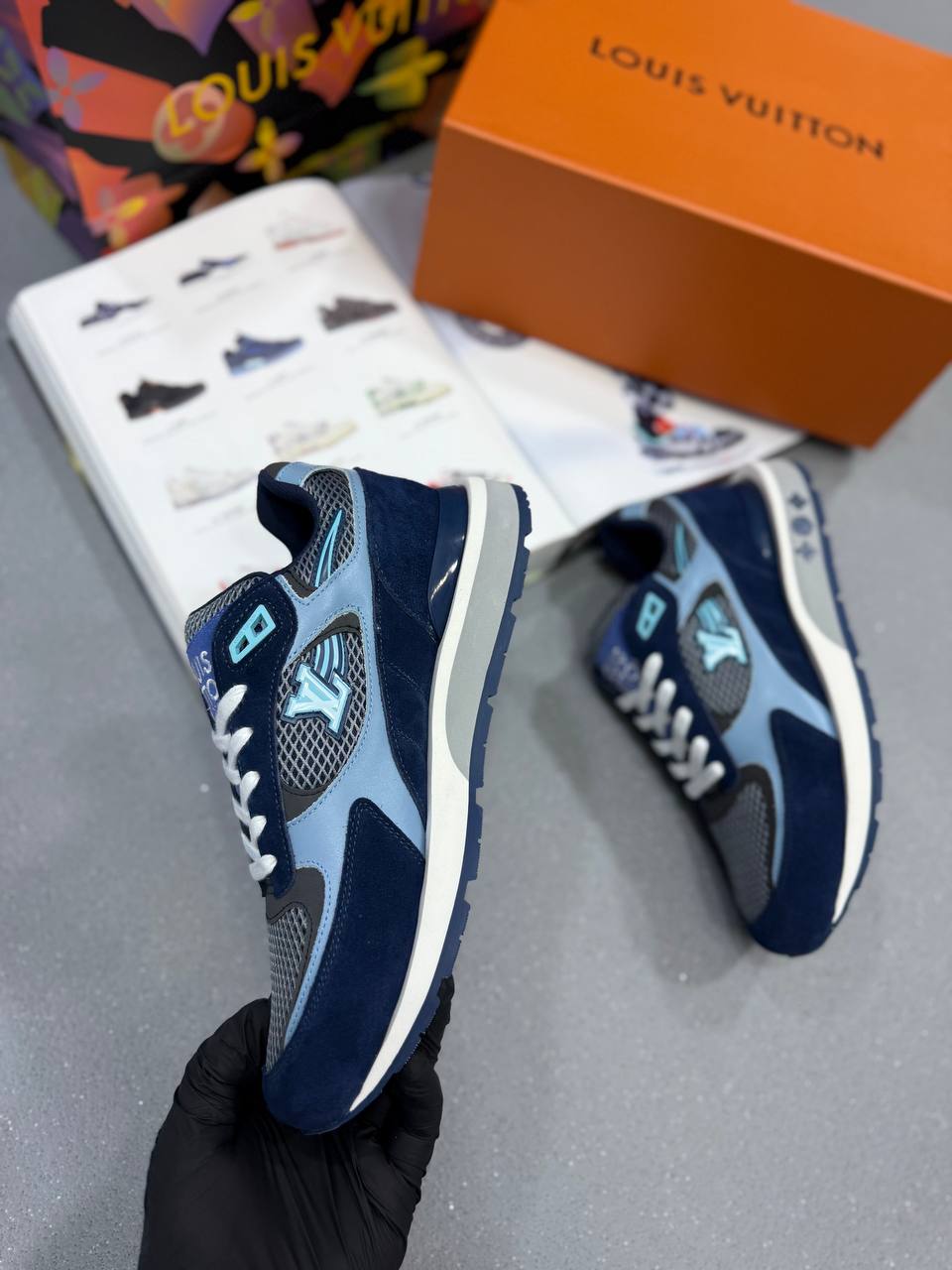 RUNAWAY TRAINERS BLUE/NAVY (PRE ORDER)