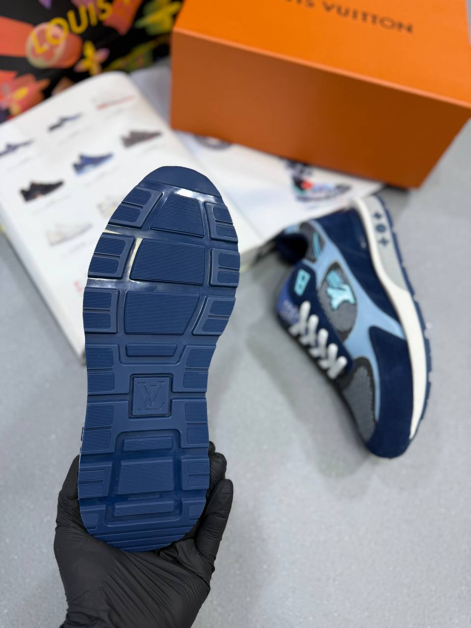 RUNAWAY TRAINERS BLUE/NAVY (PRE ORDER)