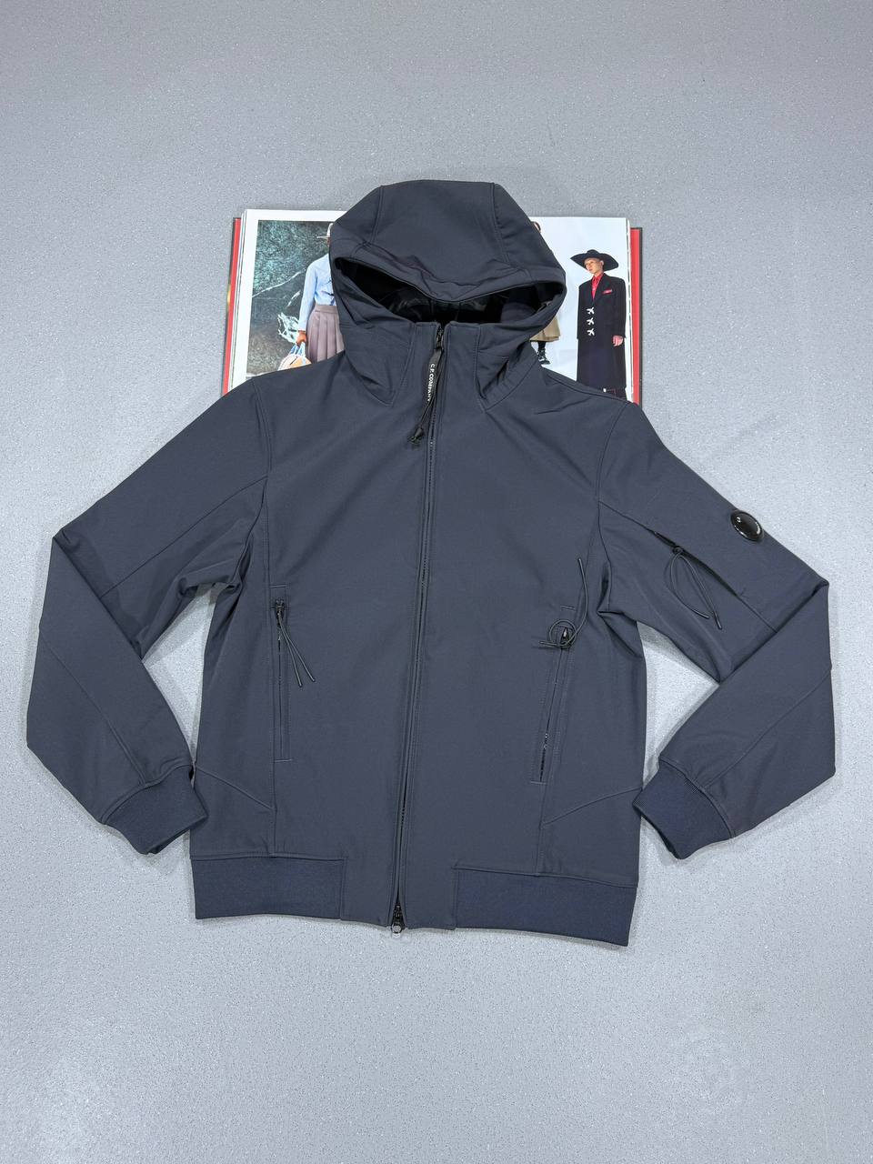 COMPANY SOFT SHELL JACKET GREY