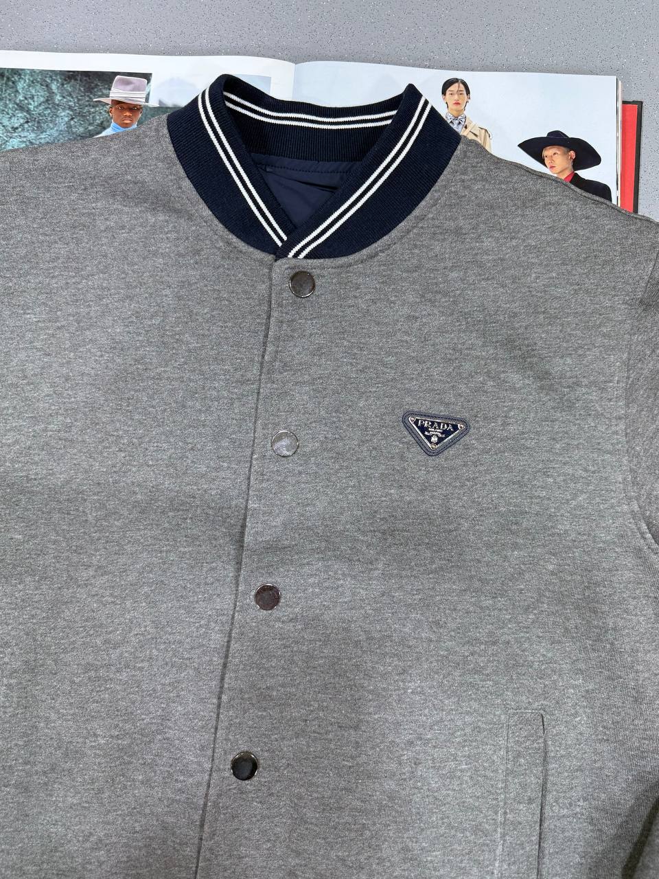 PDA REVERSIBLE JACKET NAVY/GREY