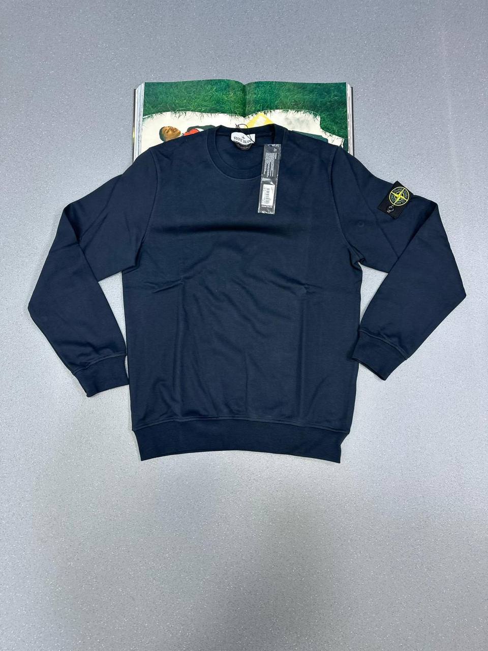 STONE SWEATSHIRT NAVY