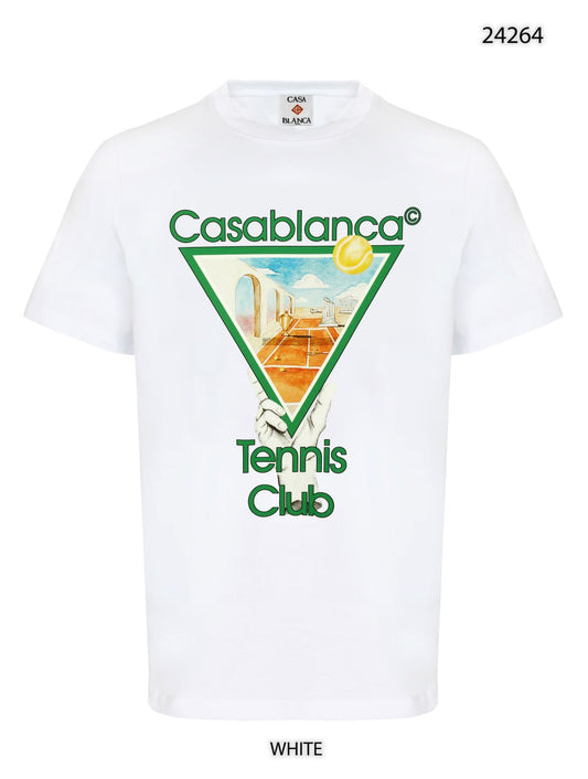 CASA TENNIS T-SHIRT WHITE