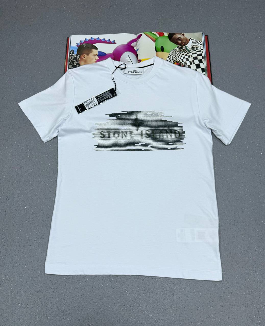 STONE OPTICAL LOGO T-SHIRT WHITE