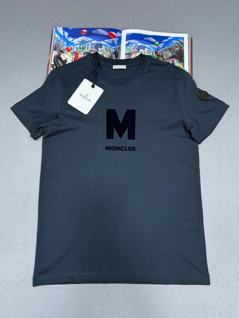 MNCLR T-SHIRT M LOGO NAVY