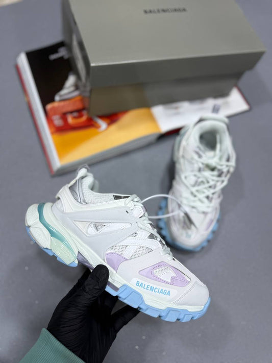 TRACK RUNNERS WHITE/MULTI