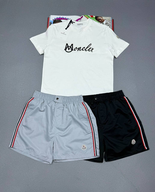 MNCLR VARSITY SHORTS SET W/B