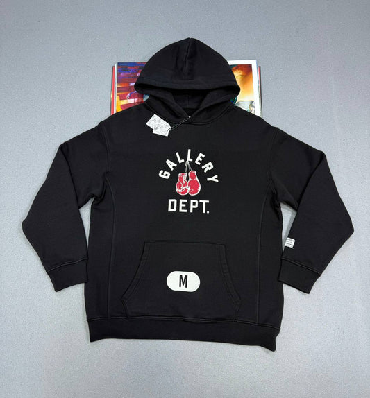 G DEPT BOXING HOODIE BLACK