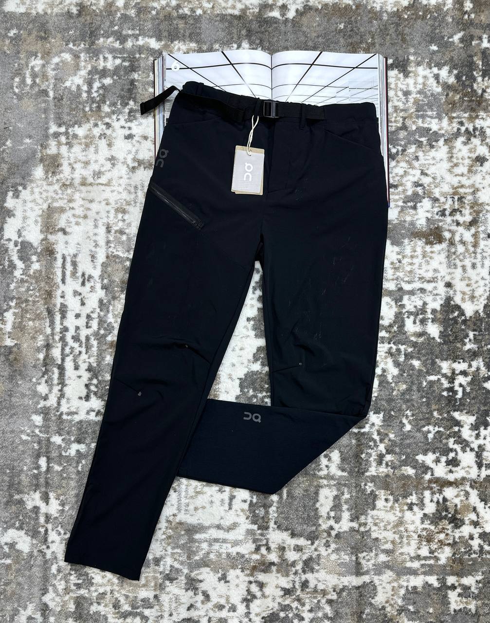 OC NYLON CARGO PANTS BLACK