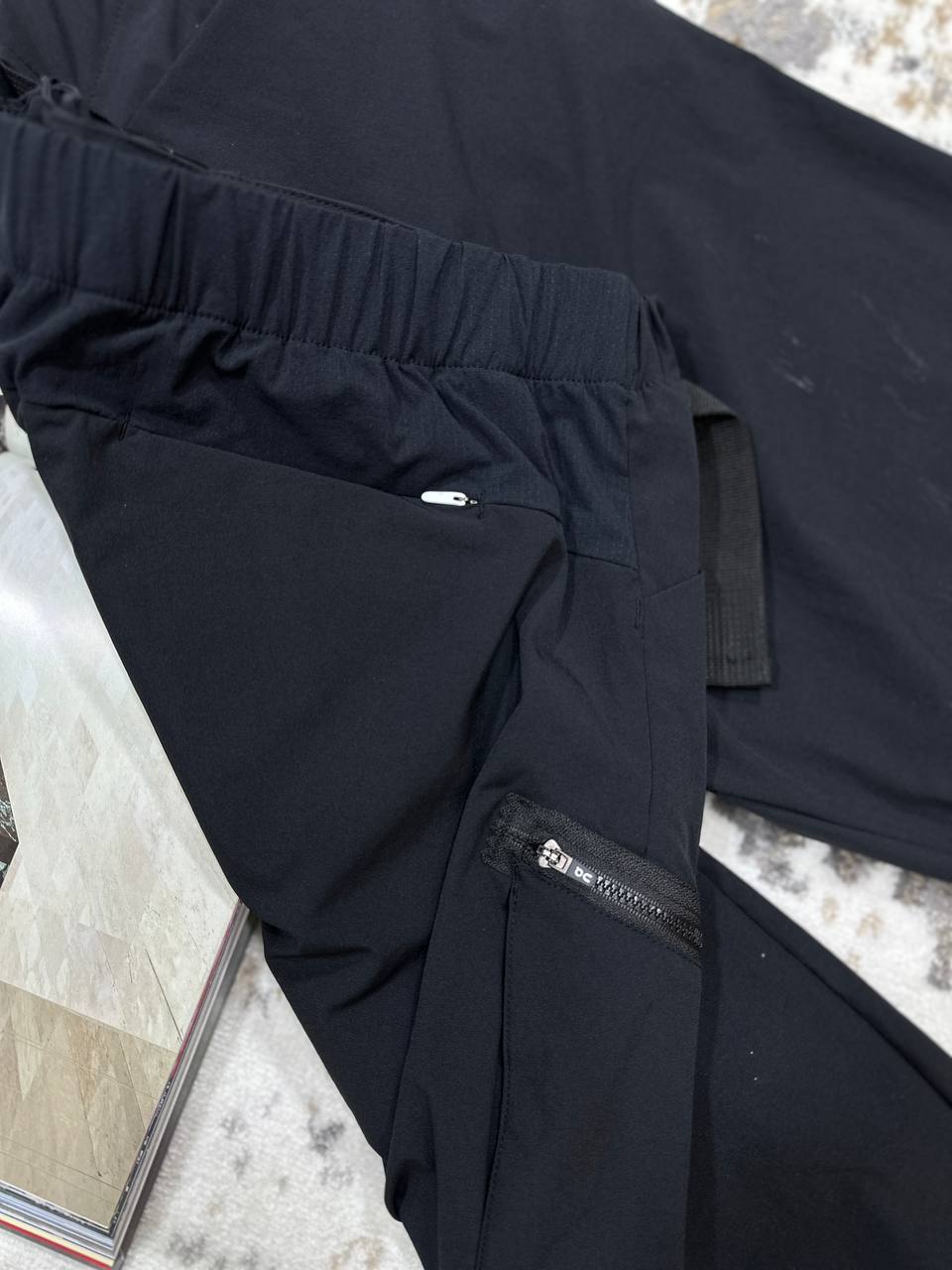 OC NYLON CARGO PANTS BLACK